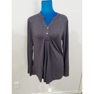 Messic Longsleeve Grey Shirt Top Size M